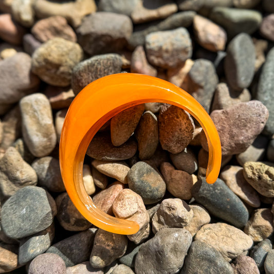 Papaya open bracelet