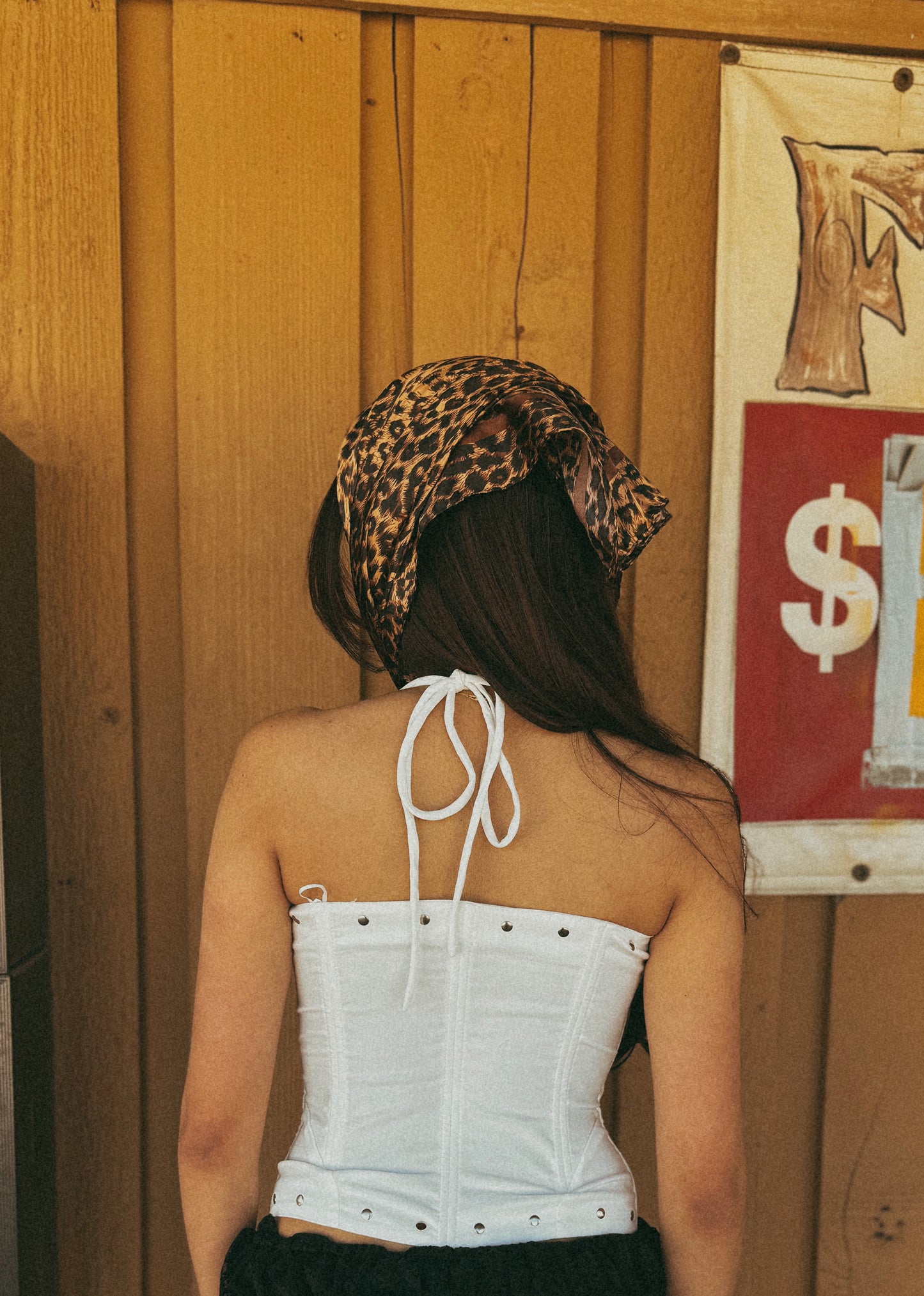 Rodeo royalty corset top