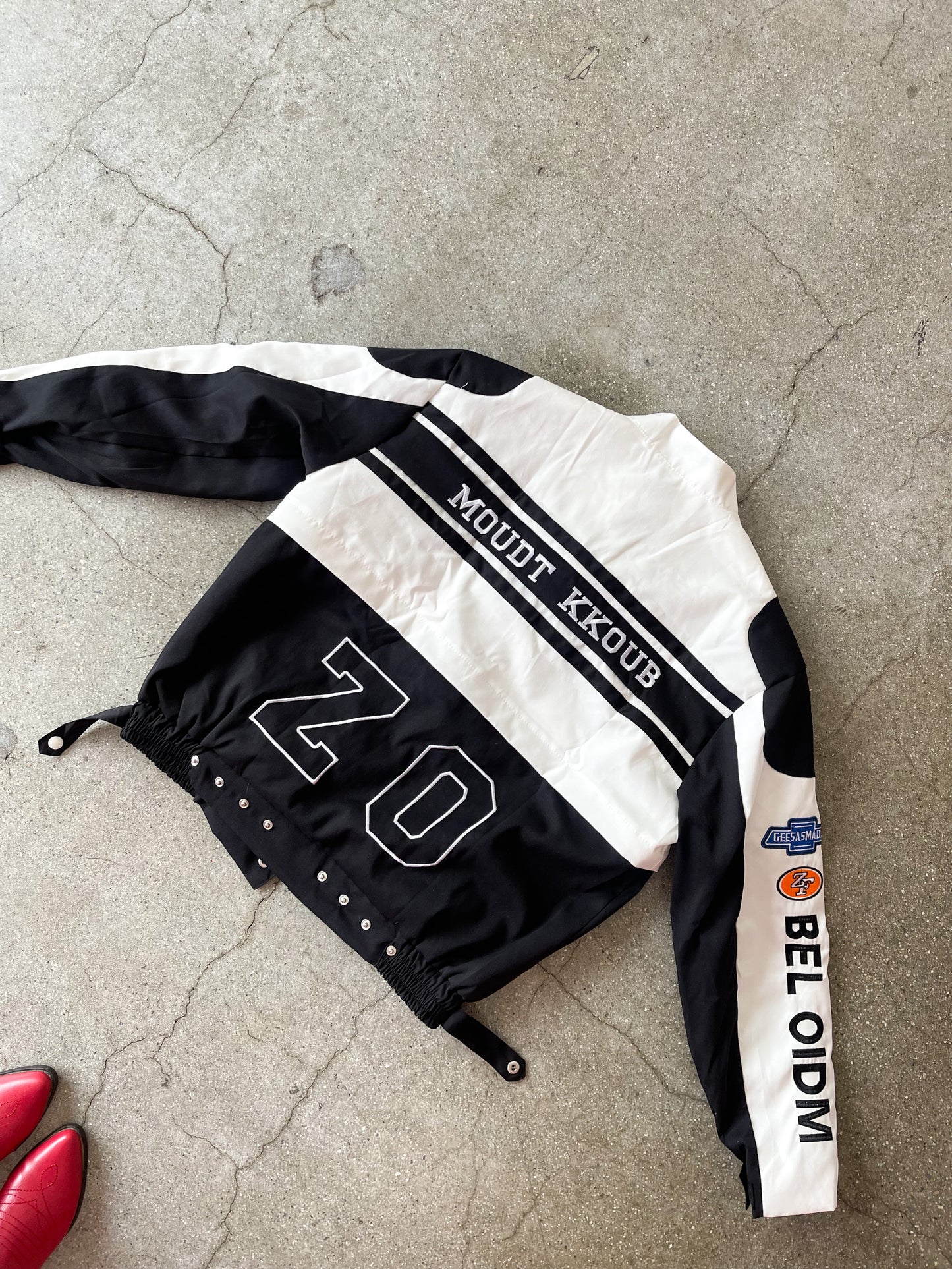Moto Mami racer jacket - detachable